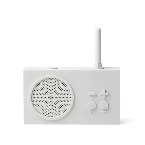 Lexon Tykho 3 FM Radio & Bluetooth Speaker, Mastic