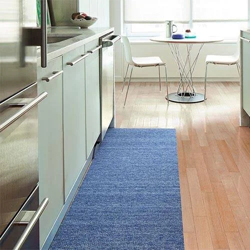 Chilewich Heathered Shag Big Mat - 36x22 x 60x22 - Guava