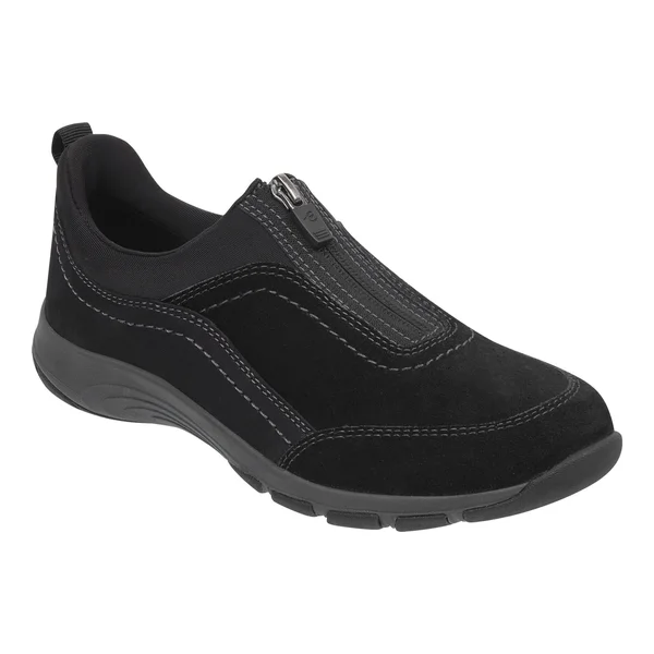 Women's Easy Spirit Cave Sneaker - Black - Size 7.5