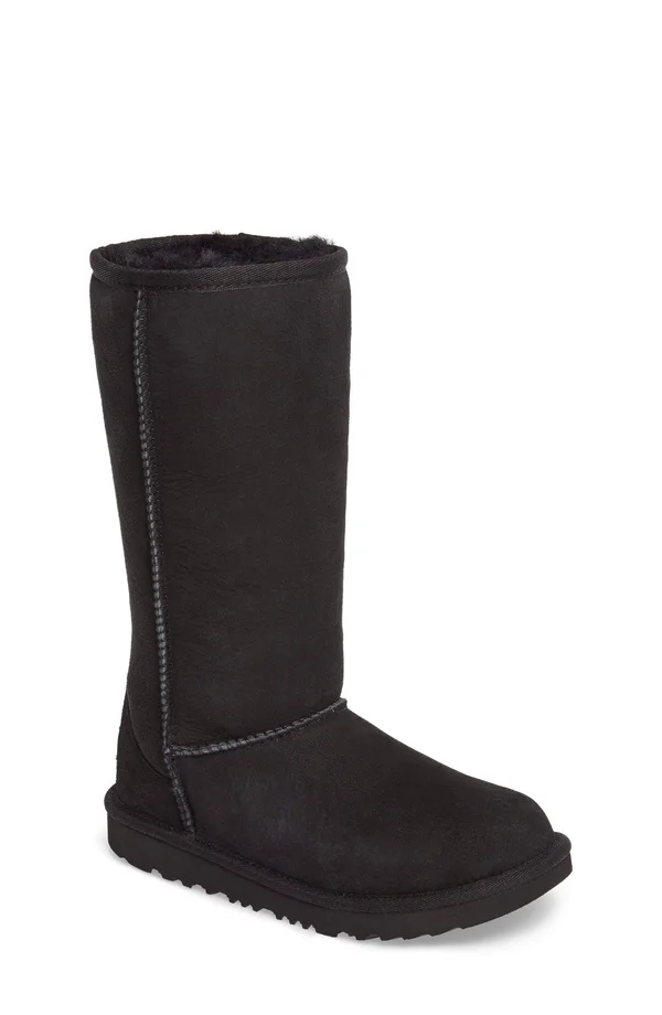 Ugg Classic Tall II Tasman Braid Black, 11