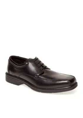 Men's Nunn Bush Jasen 84221 Bicycle Tip Lace Up Comfort Gel - Size: 14, Black