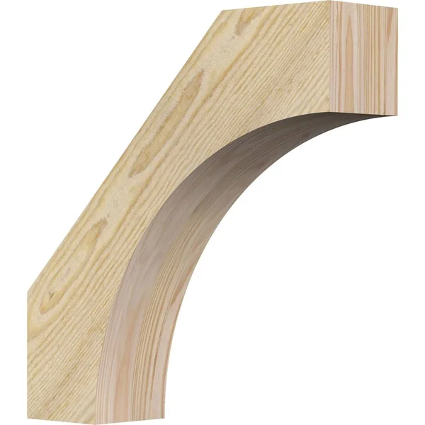 4 inchw x 16 inchd x 16 inchh Westlake Rough Sawn Brace - Douglas Fir