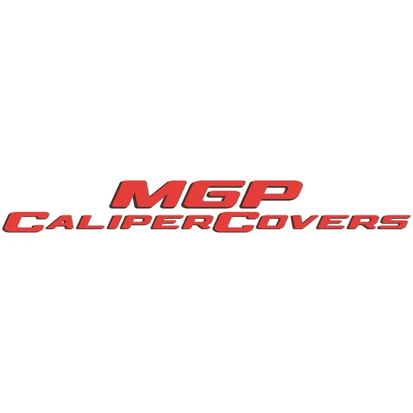 MGP 14030STSSRD Caliper Covers-Red - Front and Rear: Trailblazer style/SS
