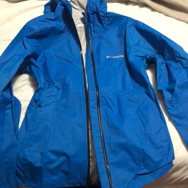 Columbia Women's EvaPOURation Jacket Blue S