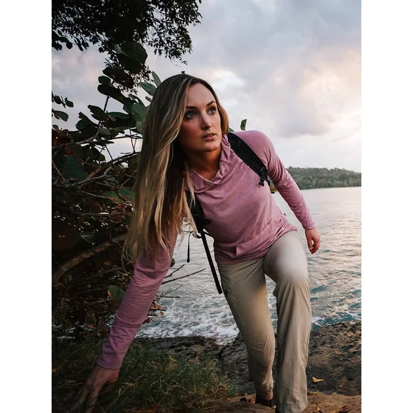 ExOfficio Women's BugsAway Areia Hoody - Xs - Ballet Heather