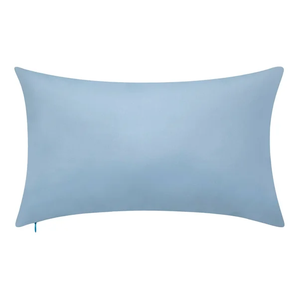 Edie@Home Floral Bouquet Dimensional Indoor & Outdoor Decorative Lumbar Pillow, Blue, 12x20