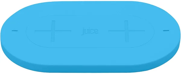 Juice Wireless Qi Compatible Mobile Phone Charging Duo Pad, iPhone, Samsung, Huawei, Sony, Microsoft, Google, 10W, Aqua