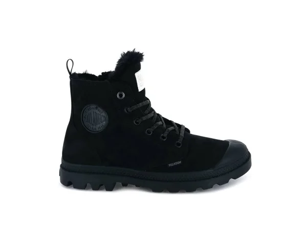 Palladium Boots Womens Pampa Hi Zip WL Black/Black
