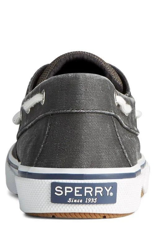 Men's Sperry - Halyard Boat Shoe, 11 W, Fabric, Peltz Shoes
