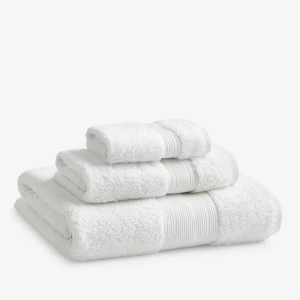 Legends Hotel Regal Egyptian Cotton Bath Towel - White - The Company Store