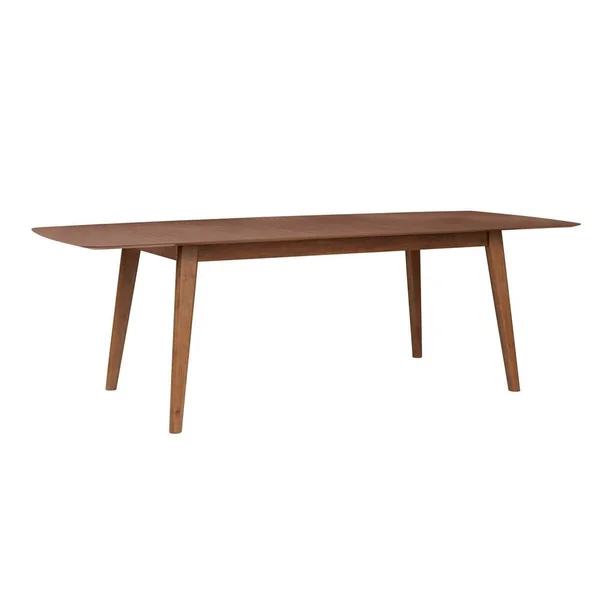 Rye Studio Santos 75-92 x 37 Mid-Century Extension Dining Table - Walnut