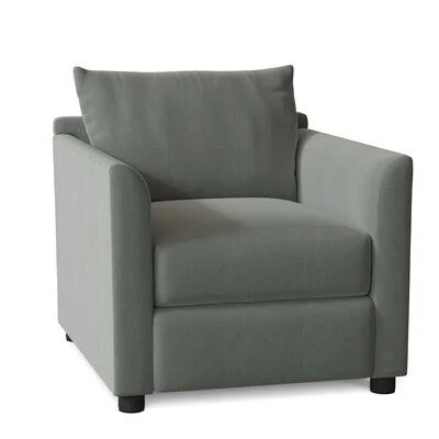 Georgia 34x22 Wide Chair Body Fabric: Lizzy Surf