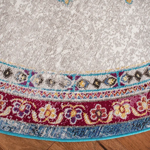 Safavieh Aria ARA103A 5&1x22 x 7&6x22 Ivory - Navy Area Rug
