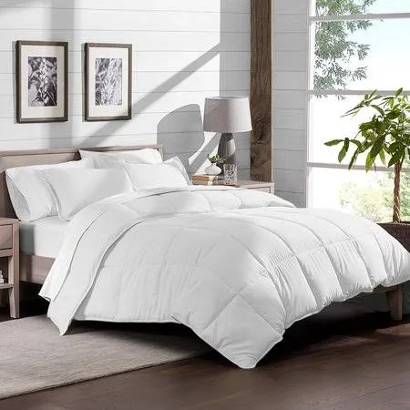 Bare Home Ultra-Soft Premium 1800 Series Goose Down Alternative Comforter Set - Hypoallergenic - All Season - Plush Fiberfill (O