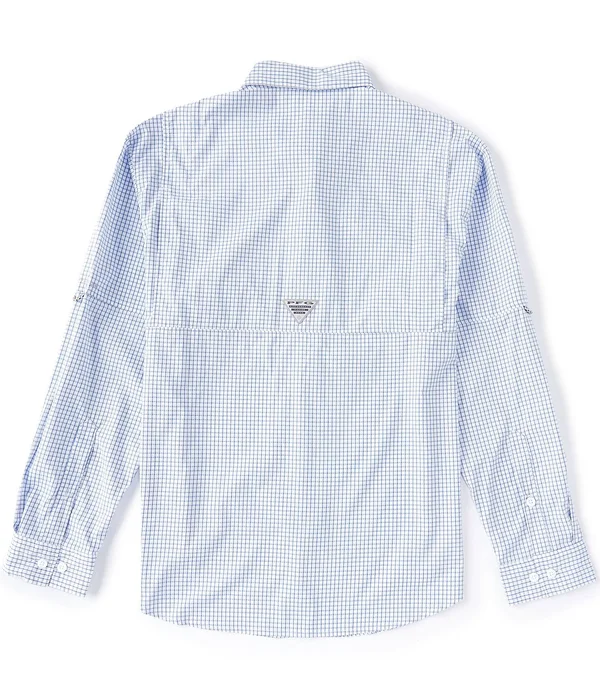 Columbia Men's PFG Super Tamiami Long Sleeve Shirt, Size: 2XL, Black
