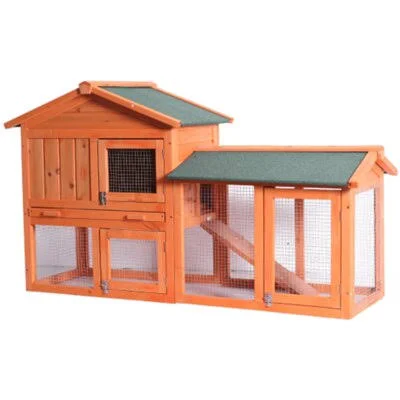 Wooden Chicken Coop with Nesting Box Tucker Murphy Pet