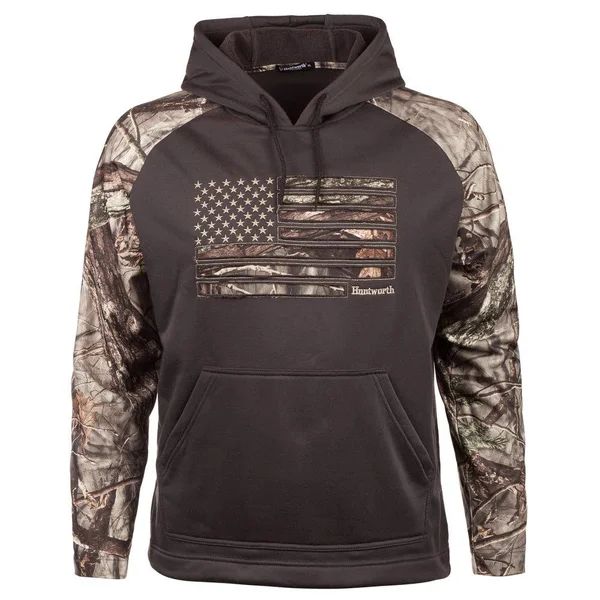Huntworth Men's Heather Performance Fleece Hoodie
