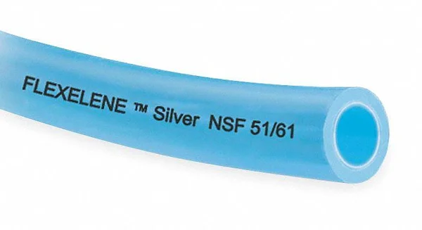 Eldon James Fxag-5-7 Tubing, 5/16 In, 100 ft L, Poly, Clear Blue
