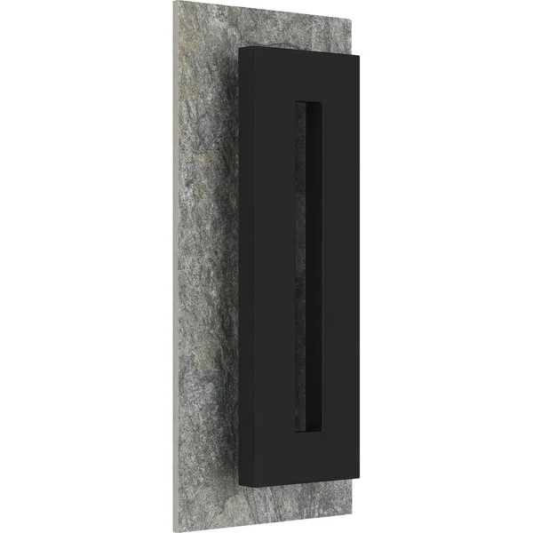 Quoizel Tate LED Outdoor Wall Lantern - Earth Black - TTE8308EK