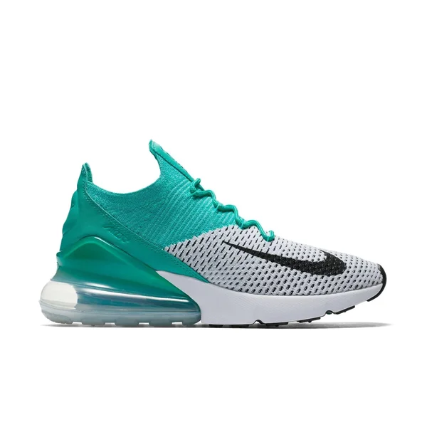 Nike Air Max 270 Flyknit Women's Shoe Size 8 (Clear Emerald)