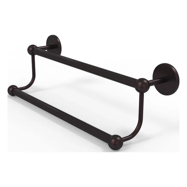 Allied Brass P1072/36 Prestige Skyline Collection 36 inch Double Towel Bar, Antique Bronze