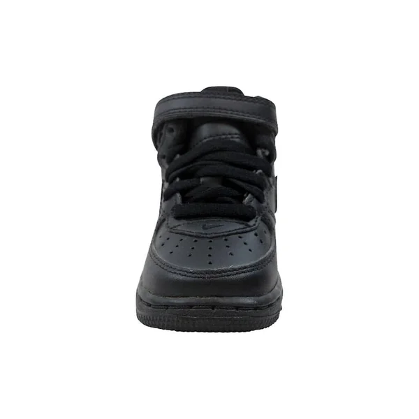 Nike Air Force 1 Mid Black Black (TD)