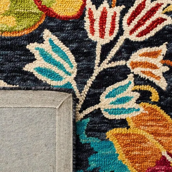 Safavieh Aspen Rug Collection APN520H - Charcoal - Blue - 10& x 14&