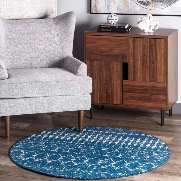 nuLOOM Rugs Moroccan Blythe Blue 9& 10x22 x 14& Area Rug