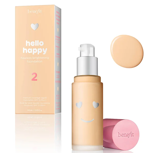 Benefit Hello Happy Flawless Brightening Foundation (30ml - 2)