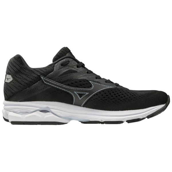 Mizuno - Women's Wave Rider 23 D (Wide) Running Shoe - Dark Shadow, Size 7