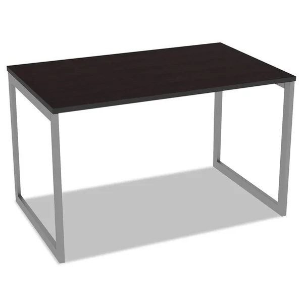 Alera Reversible Laminate Rectangular Table Top, Espresso/Walnut