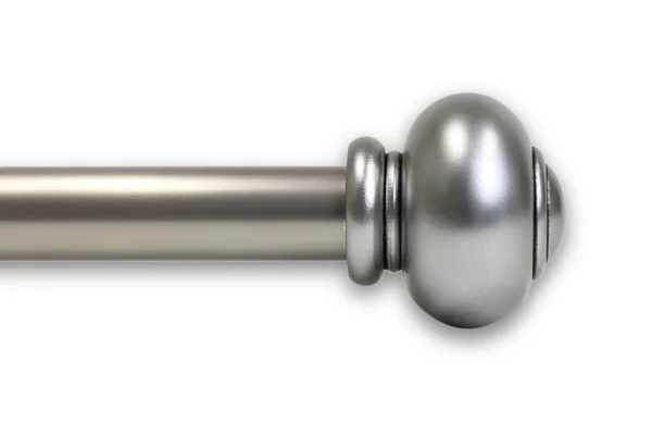 Hermosa Home Dominique 1x22 Curtain Rod - Satin Nickel