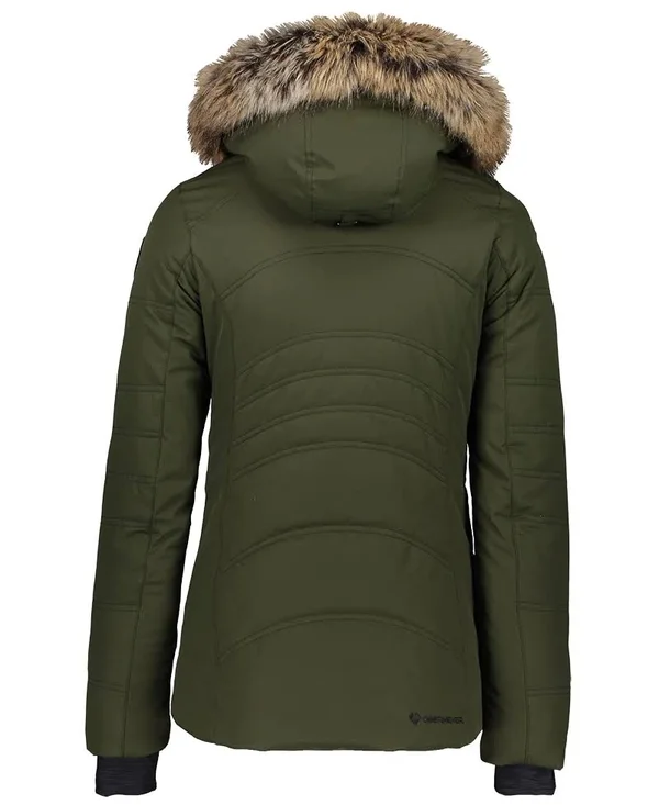 Obermeyer Women's Tuscany II Insulated Jacket Green 8