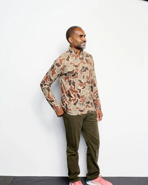 Drirelease Camo 1/4 Zip L