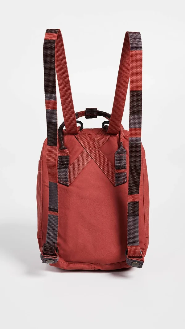Fjallraven, Kanken Mini Backpack - Deep Red/Random Blocked