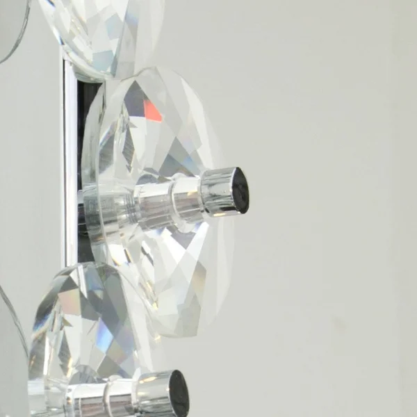 Rogue Decor Engeared 2 Light Wall Sconce Chrome 612290