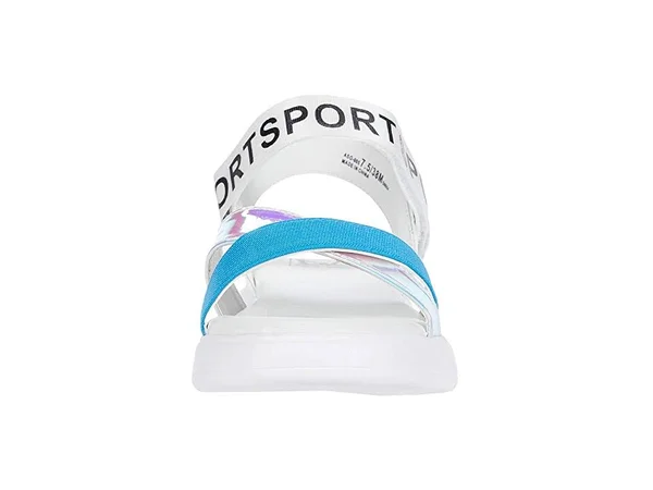 Chinese Laundry Women's All Time Fabric Sandal Bluemulti 9.5