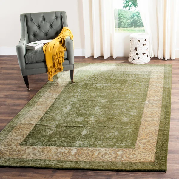 Safavieh Silk Road Skr213A Area Rug - Spruce/Ivory - Size: 5 x 8 ft.