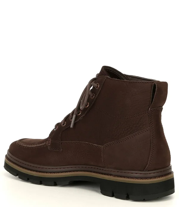 Men's Timberland Port Union Moc Toe Waterproof Boot - Size: 10.5, Brown