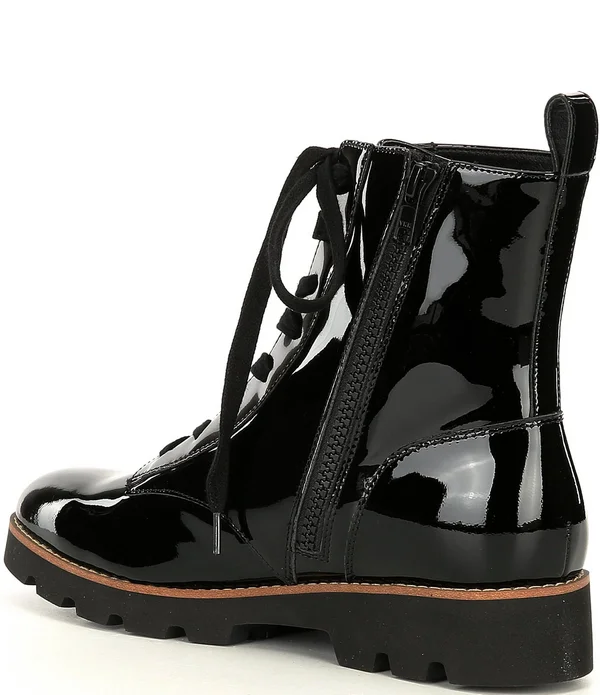 Women's Vionic Lani Lace-Up Boot - Size 6 M - Black
