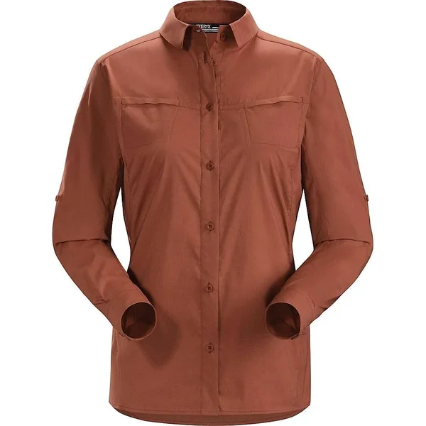 Arc&teryx Fernie Long Sleeve Shirt Women's Clothing Redox : XL