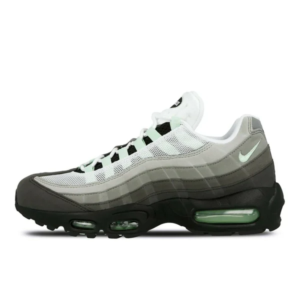 Nike Air Max 95 Granite Dust/Fresh Mint Men's Shoes - Grey/Green, Size: 8.5
