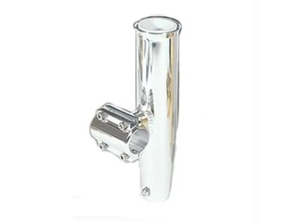 Lee&s Clamp-On Rod Holder - Silver Aluminum - Horizontal Mount - Fits 2.375x22 O.D. Pipe