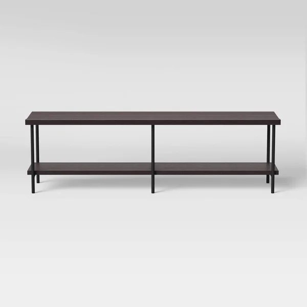 Wood and Metal TV Stand for TVs Up to 60x22 Espresso - Room Essentials