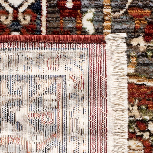Safavieh Herat Rug Collection HRT301Q - Red - Ivory - 4& x 6&