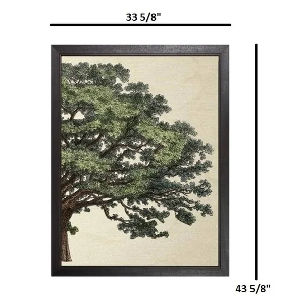 Art Virtuoso Strutt Tree Duo by Jacob George Strutt Framed Painting Print