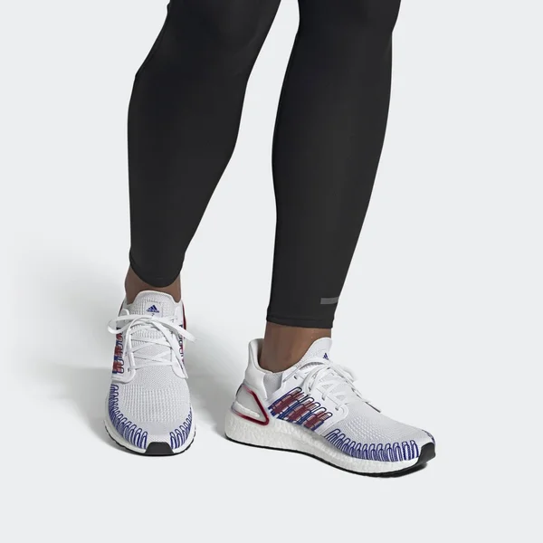 Adidas Men's Ultraboost 20 Running Shoes, White
