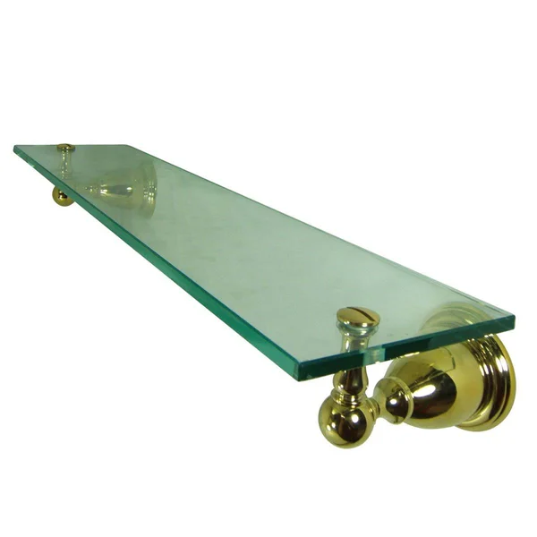 Kingston Brass BA1759SN Heritage Satin Nickel Glass Shelf