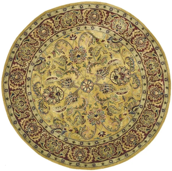 Safavieh 6& x 9& Classic CL398A Gold, Red Rug
