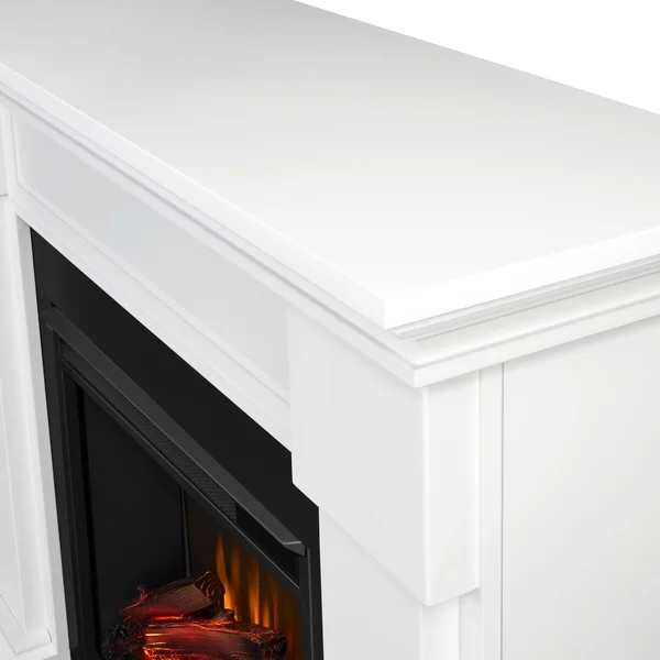 Real Flame 7910E Hillcrest Electric Fireplace, White